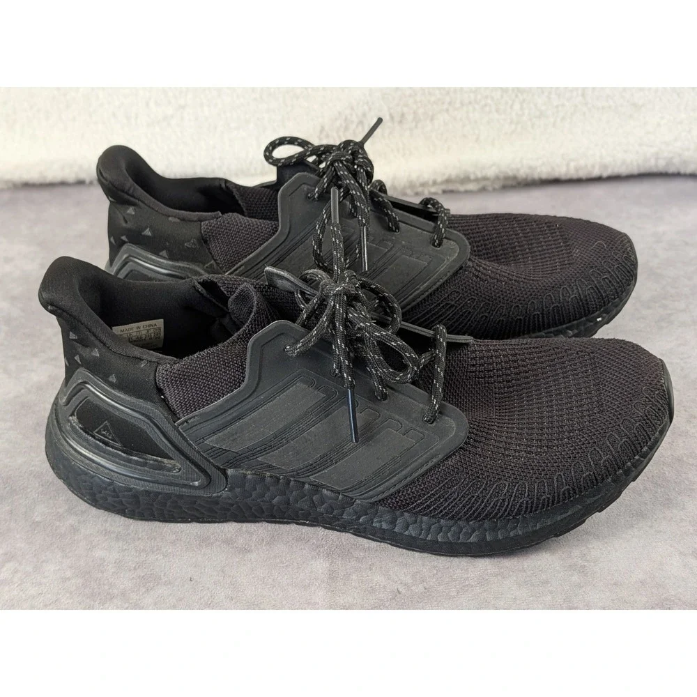 Adidas Pharrell Williams Ultraboost 20 Core Black Mens H01892 Size 11.5